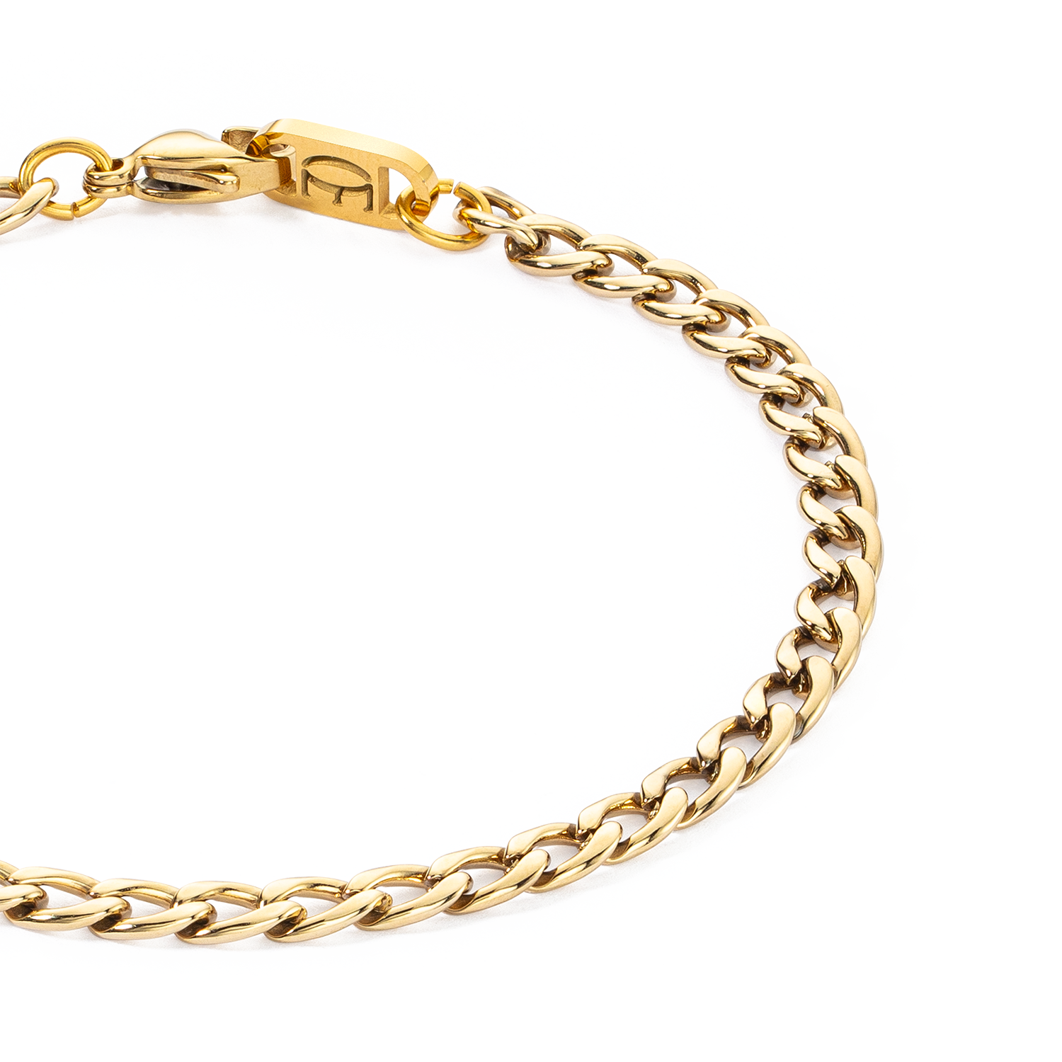 Extension chain 21 cm gold