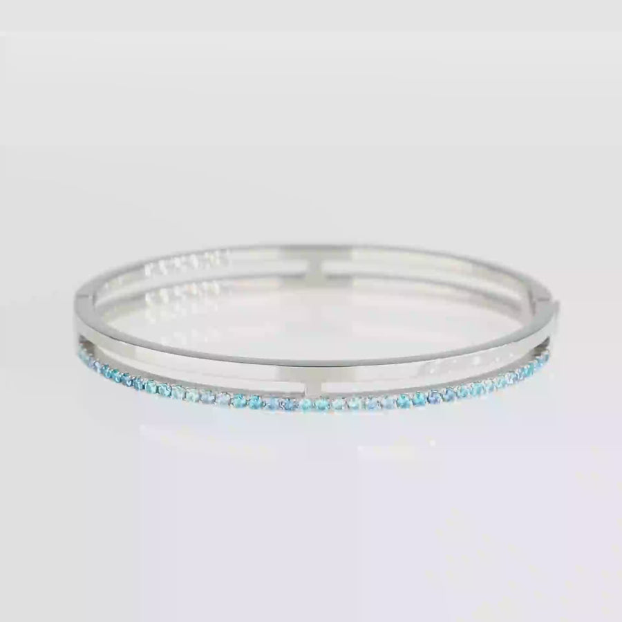 Eternal Unity Bangle silver-blue