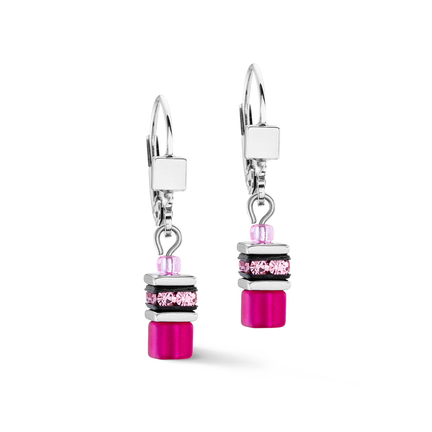 GeoCUBE® Iconic Lite Earrings magenta