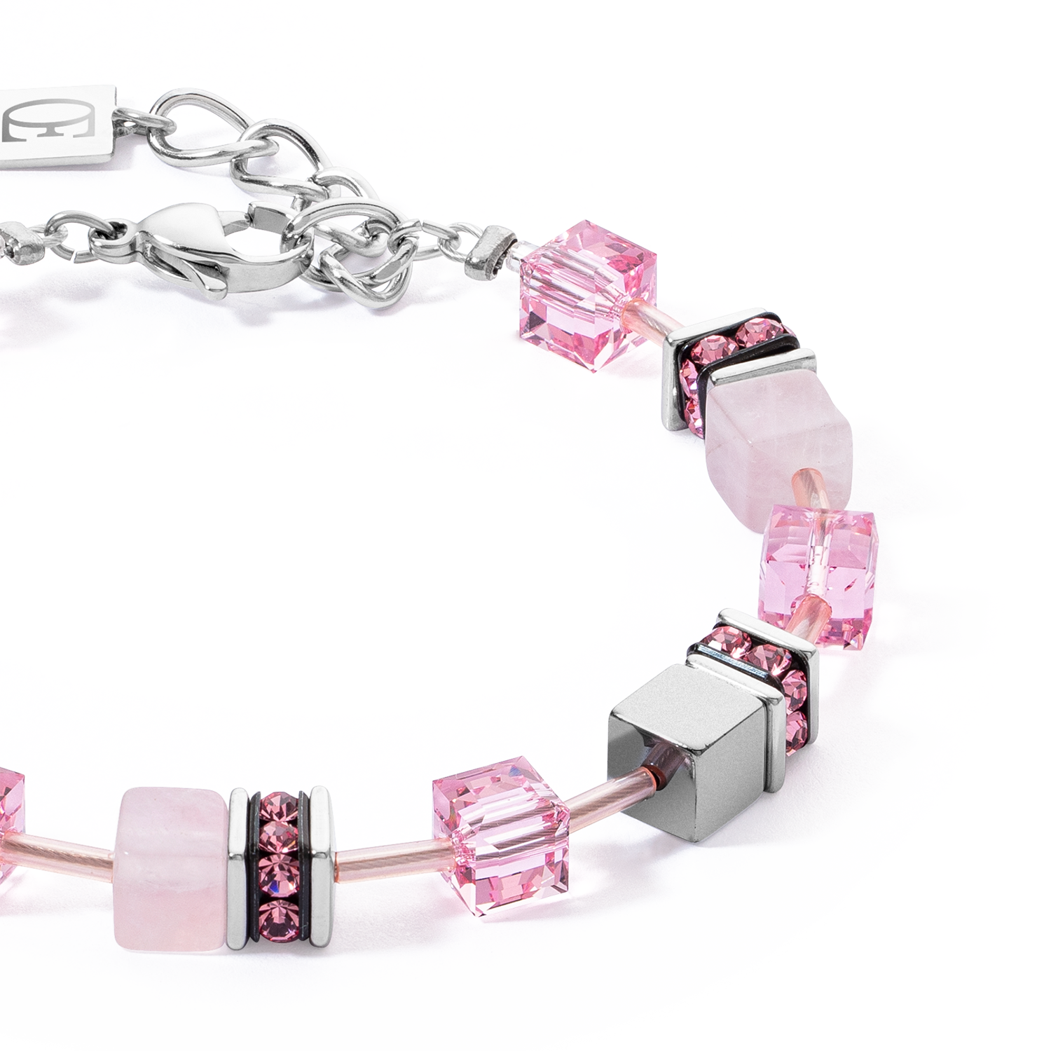 GeoCUBE® Iconic Precious bracelet rose