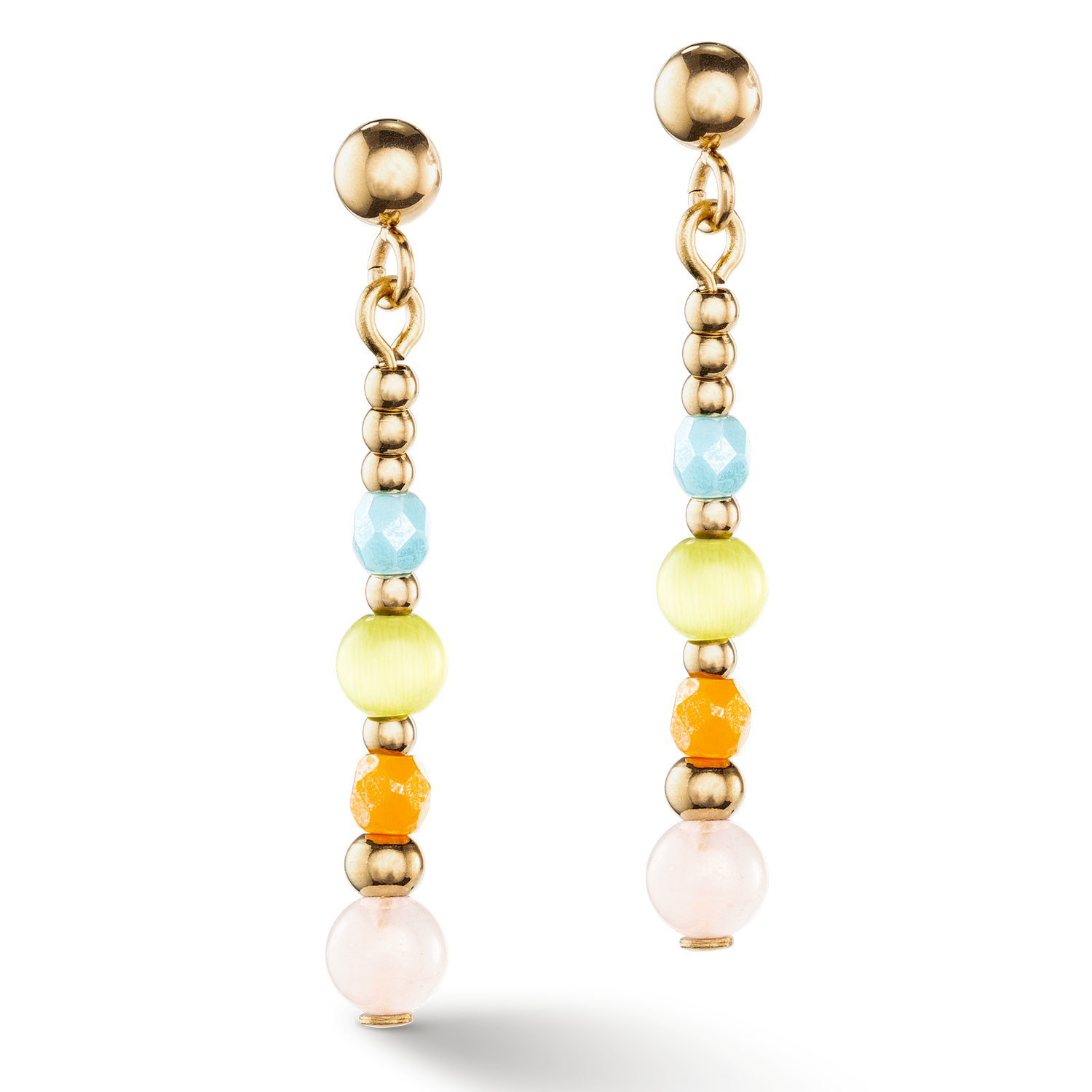 Princess Spheres earrings multicolour pastel