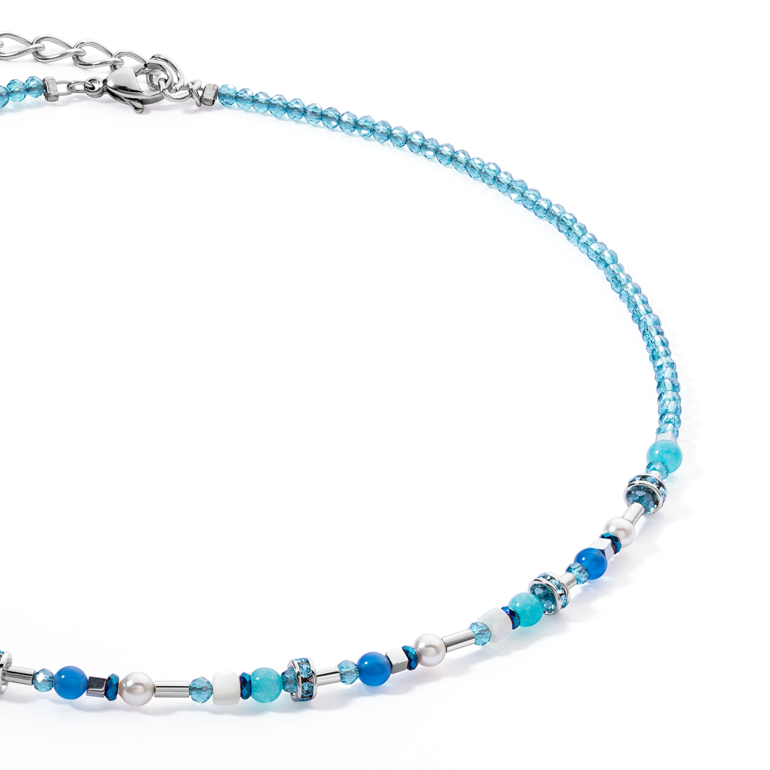 Necklace Princess Spheres Mix turquoise