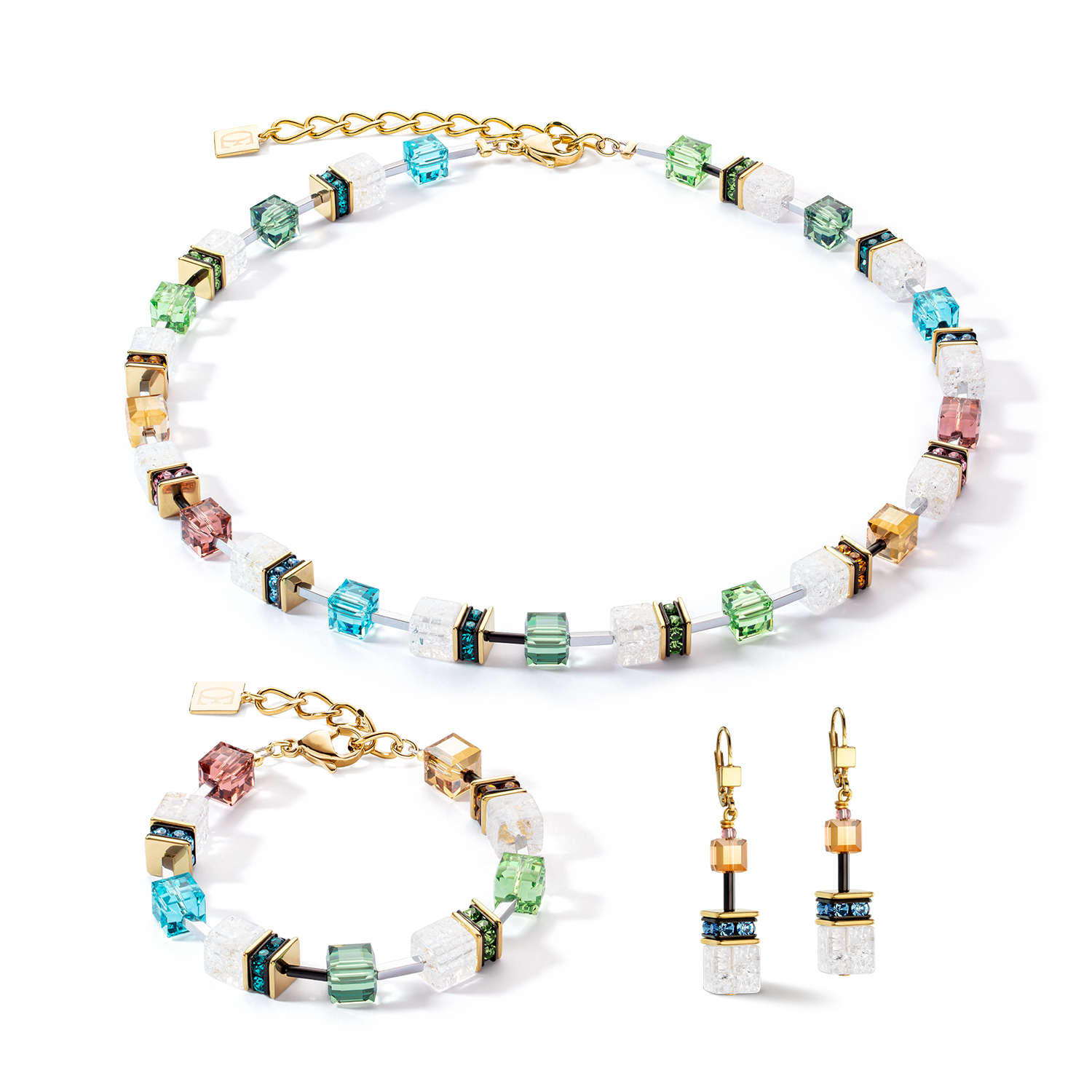 GeoCUBE® Iconic Statement Precious bracelet multicolour – COEUR DE LION ...